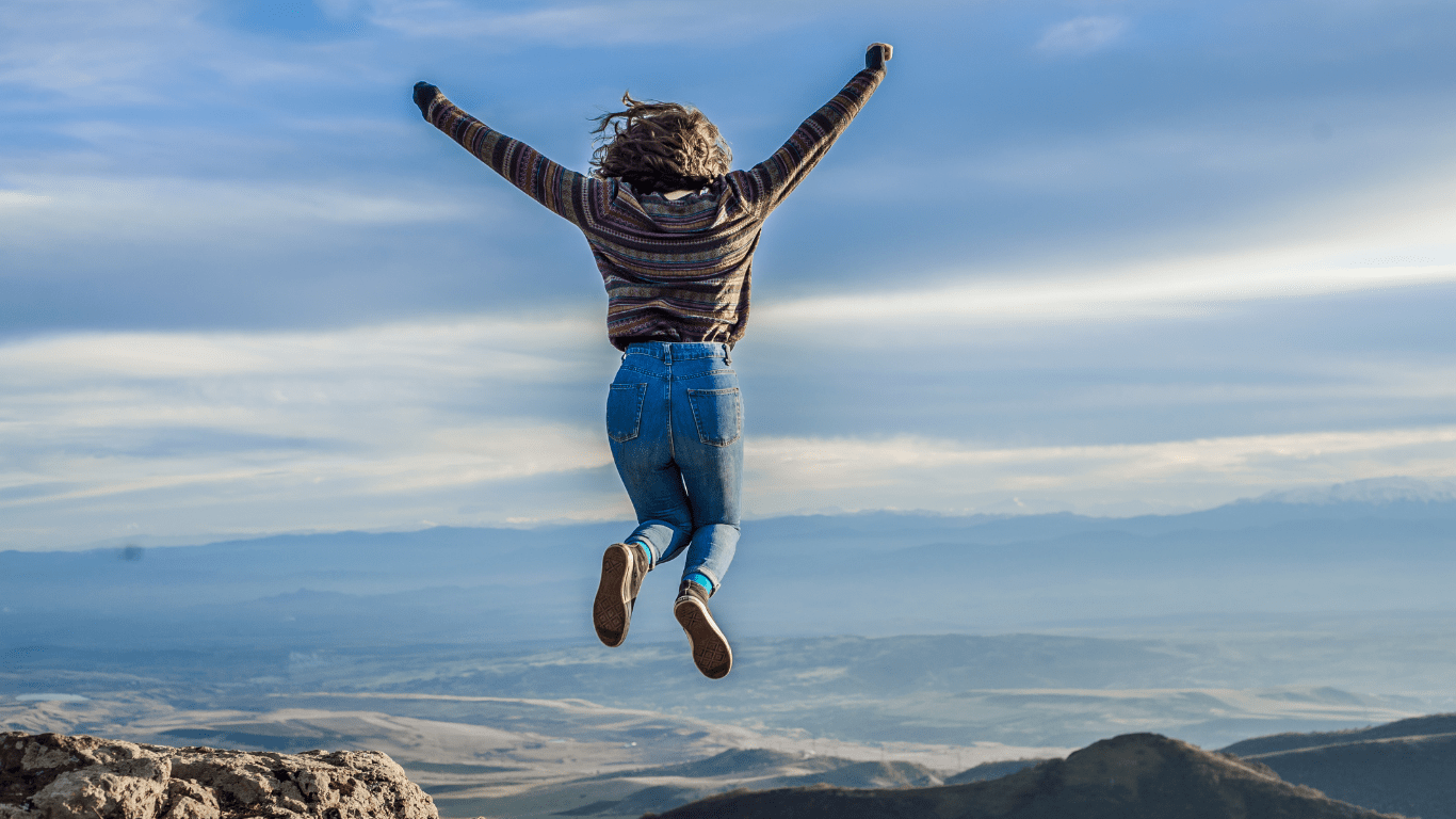 image of a person falling