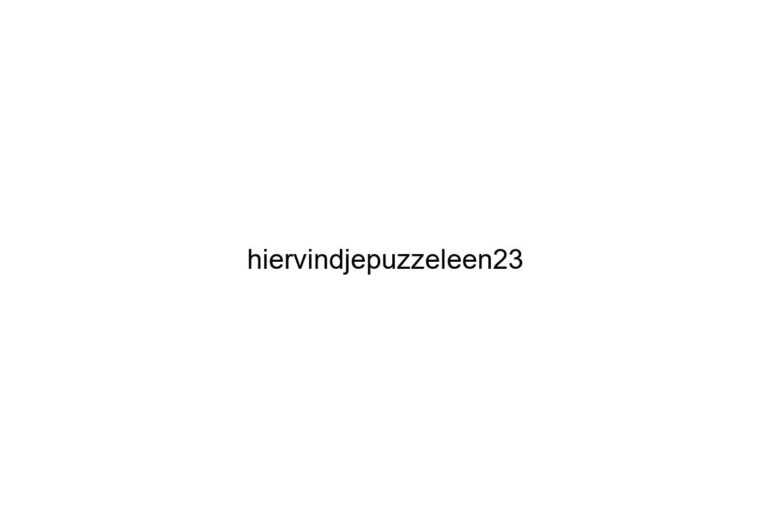 hiervindjepuzzeleen23