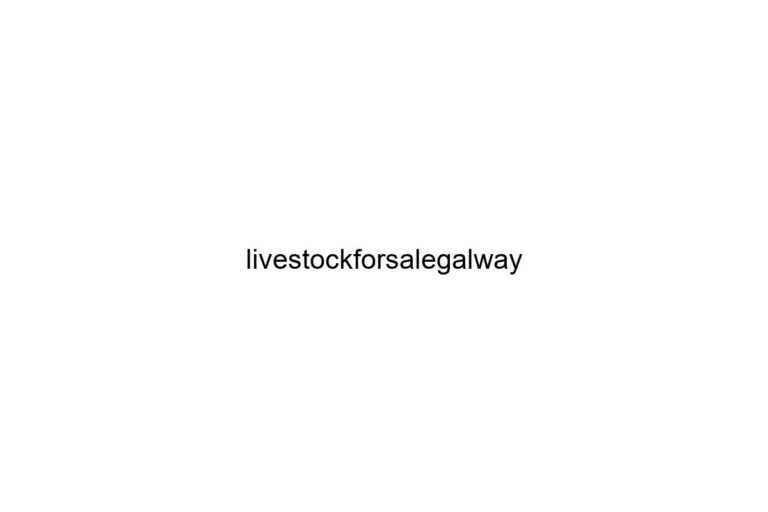 livestockforsalegalway