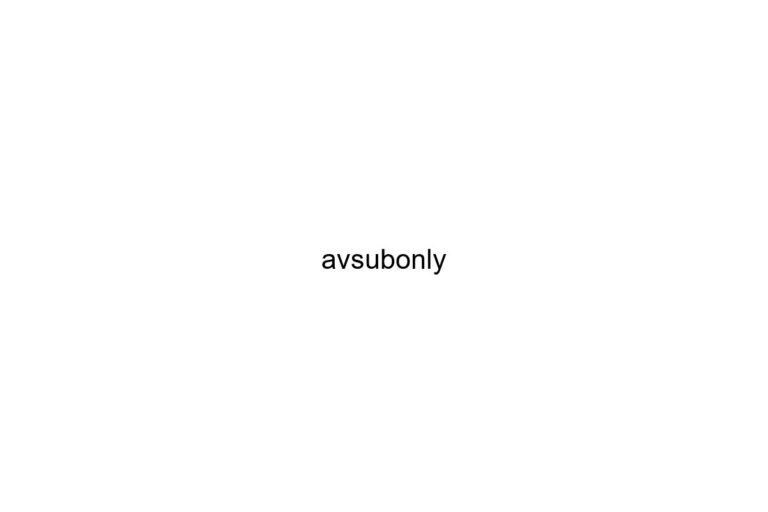 avsubonly