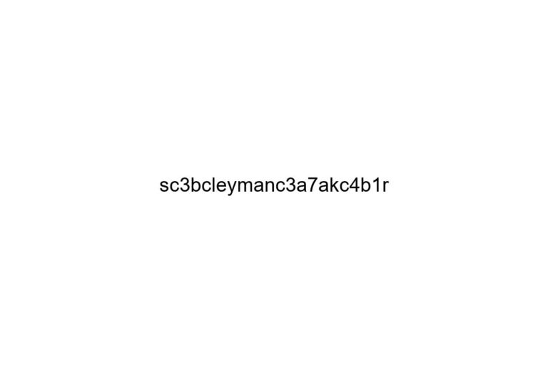 sc3bcleymanc3a7akc4b1r