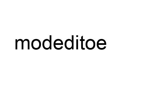 modeditoe