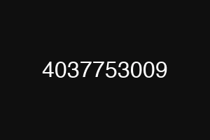 4037753009