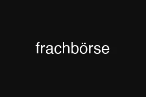 frachbörse