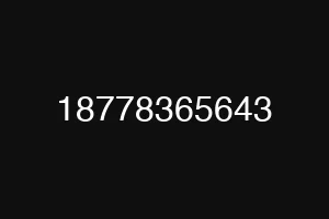 18778365643
