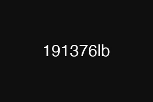 191376lb