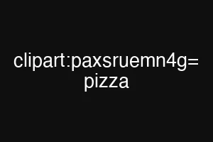clipart:paxsruemn4g= pizza