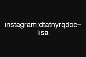 instagram:dtatnyrqdoc= lisa